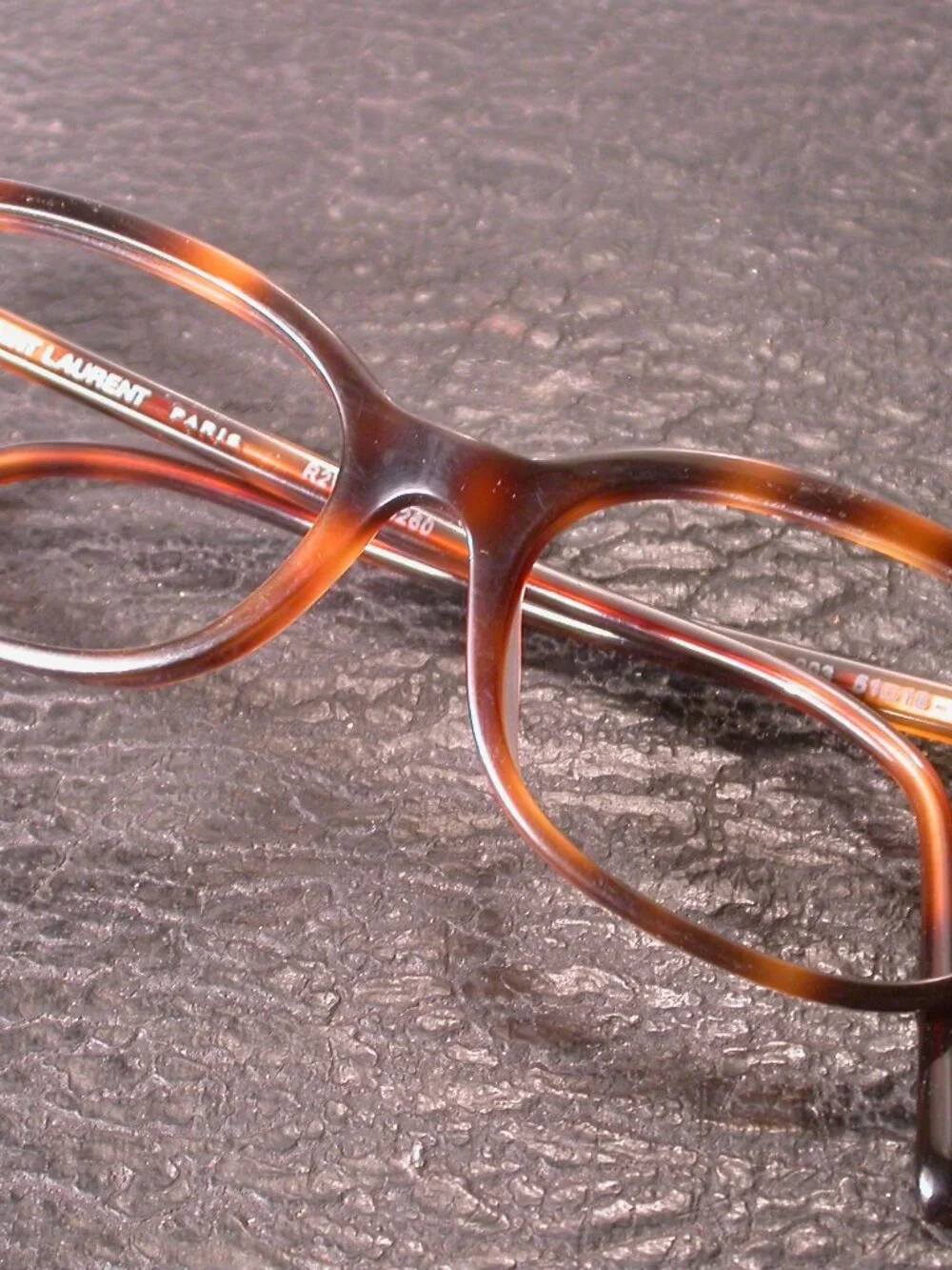 Authentic Saint Laurent PARIS Tortoise Luxury Eyeglasses Frames
